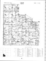Code RE - Cedar Township - East, Mitchell County 1977